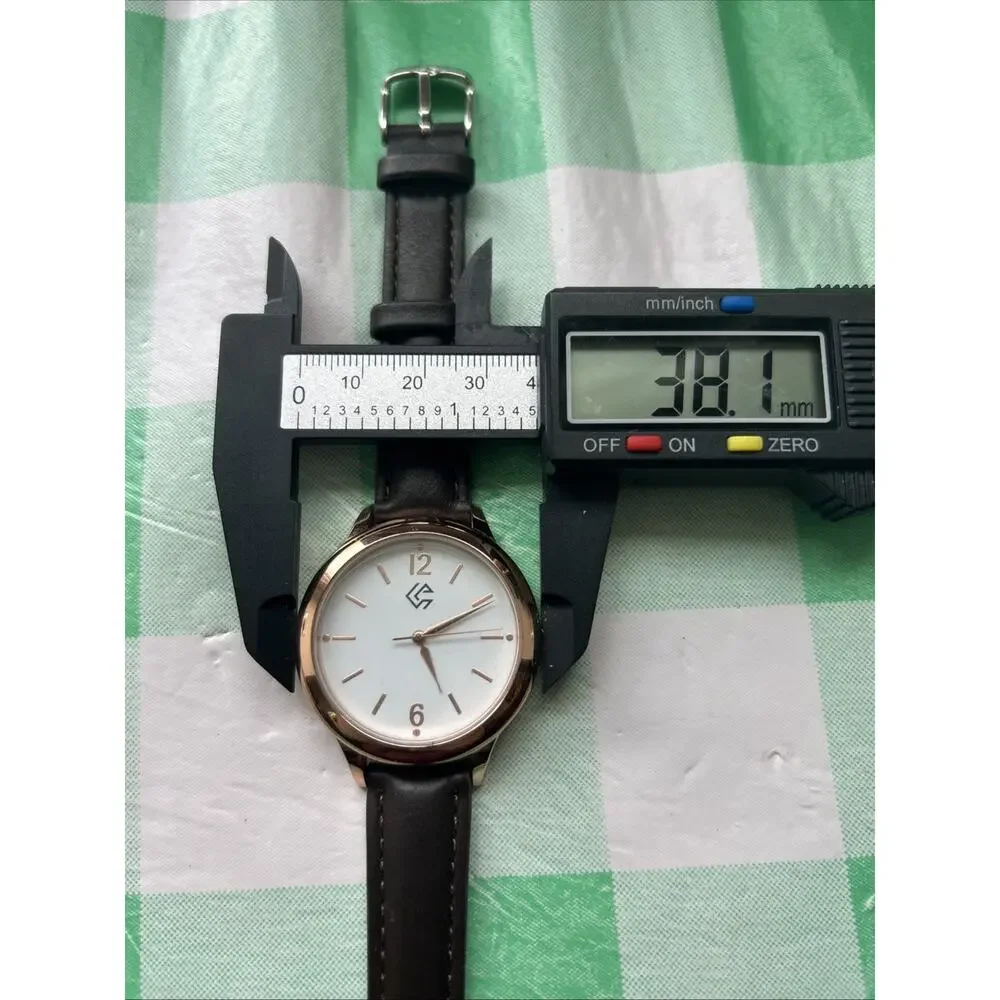 CG Rose Gold Tone Brown Band Quartz Watch